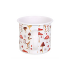 All Over Mushroom Print Enamel Mug