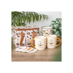 Camping Print Enamel Mug