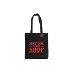 Just One More Shop Polycotton Tote Bag
