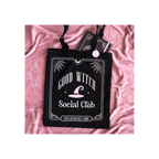 Good Witch Social Club Polycotton Tote Bag with Pin Badge