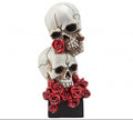 Skull & Roses Statue