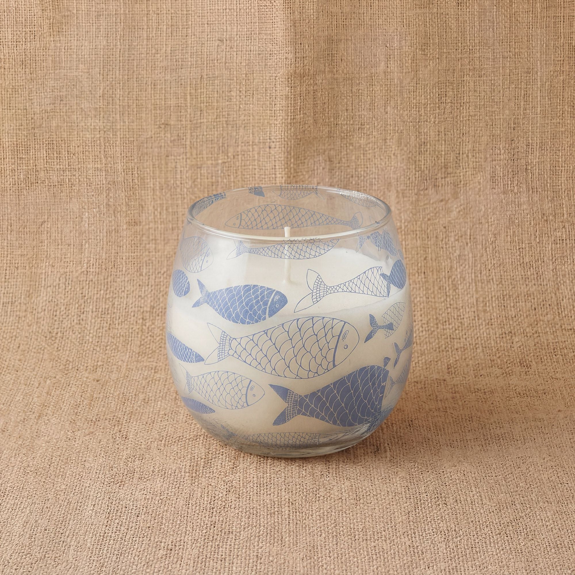 Small Glass Jar Candles - Seabreeze
