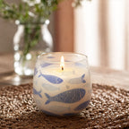 Medium Glass Jar Candles - Seabreeze