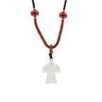 Cord Necklace Gemstone Pendant - Opalite Angel