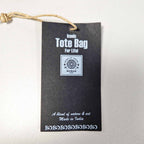 Iconic Classic Tote Bag - Black Cat - Natural 10oz