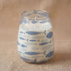 Tall Glass Jar Candles - Seabreeze