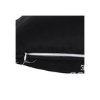 Small Rectangular Black and White Talking Board Cushion